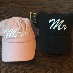 Never work mr and Mrs baseball hats